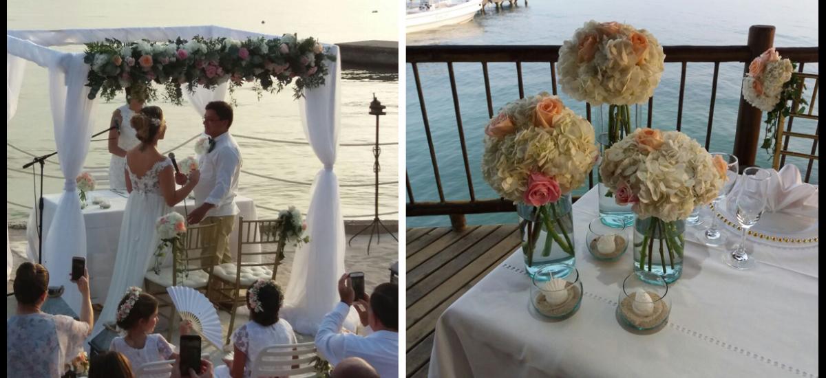 Un ambiente tranquilo y exclusivo, respirando un ambiente natural, es el mejor marco para celebrar la boda. FOTO CORTESÍA HOTEL ISLA DEL ENCANTO