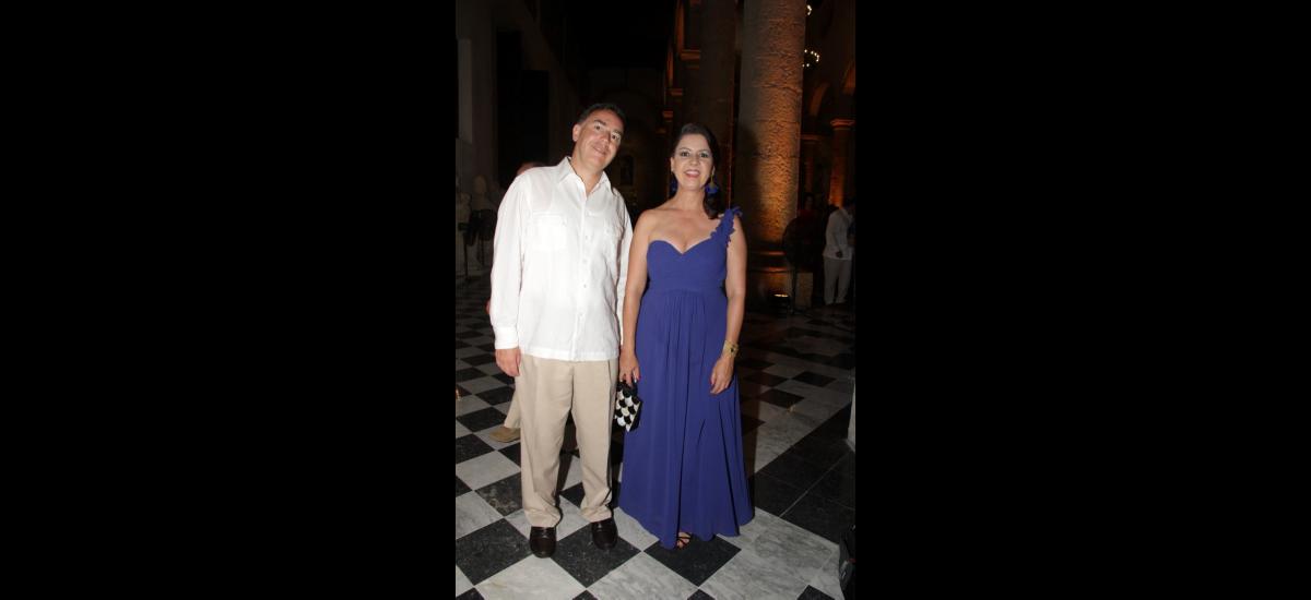 Camilo Posse y Ana María Posada.//FOTOS: LUIS APARICIO - EL UNIVERSAL.