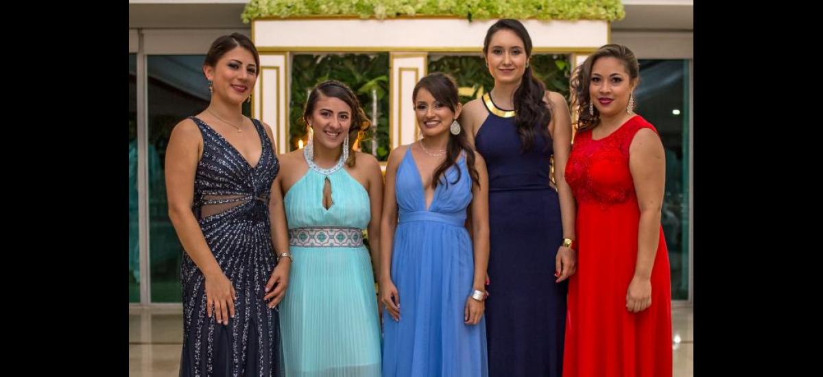 Cynthia Mártin, Gina Dulce, Tatiana Rodríguez, Virginia Cuevas y Vanesa Arcón.