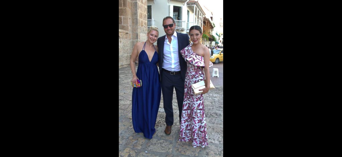 Dana Pascalli, Jeremy Rohrs y Mónica Albarracín.