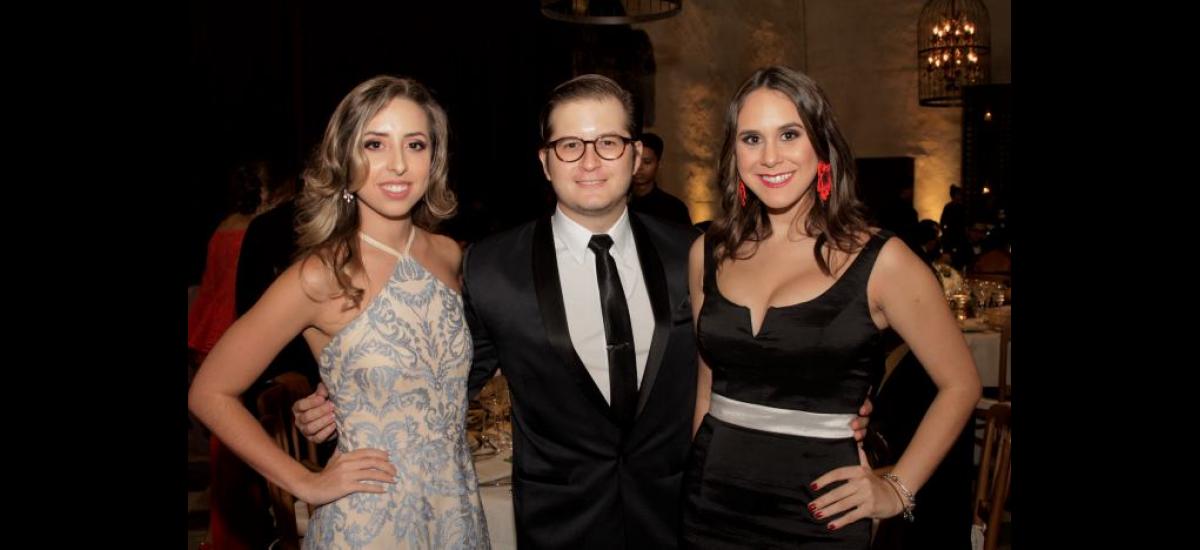 Daniela Riveros, Daniel Puello y Daniela García.