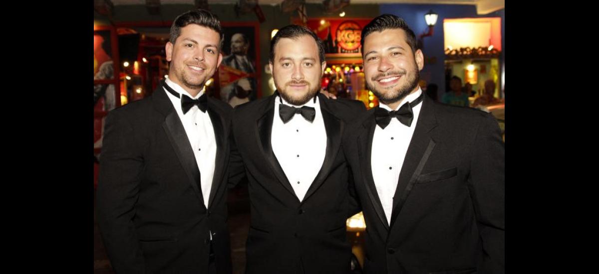 Franco Rivero, Gabriel Asís y Juan Quintero.