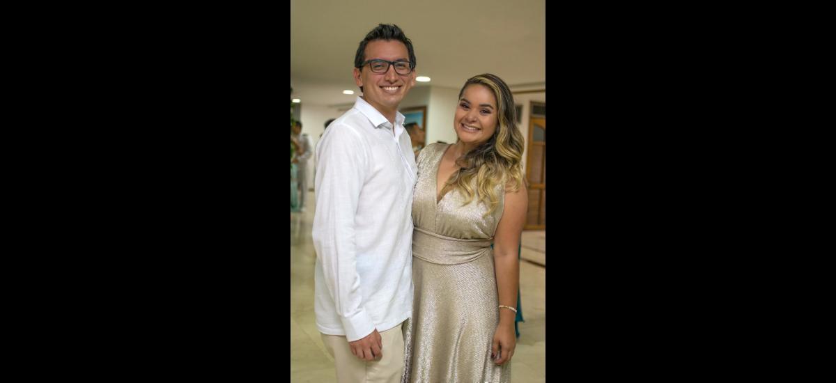 Javier Suárez y Diana Campos.