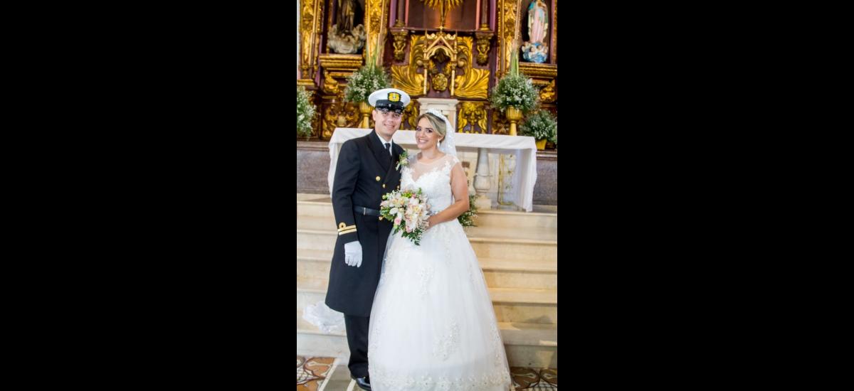 Los recién casados, Johanna Campos Rubio y Efraín Alberto Gamarra Mendoza.