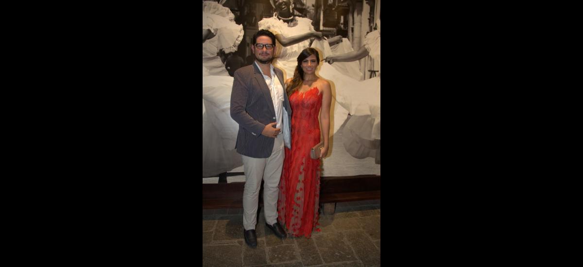 Juan Pablo Jiménez y Claudia Santos.