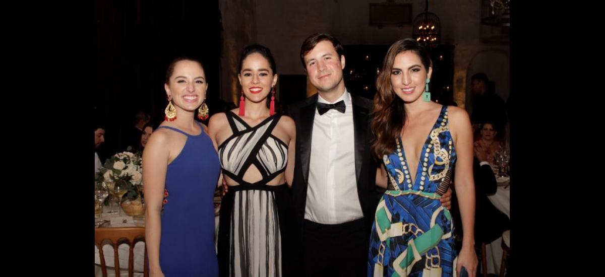Juanita Duque, Alejandra Acosta, Juan David Corredor y Sofía Aramayo.