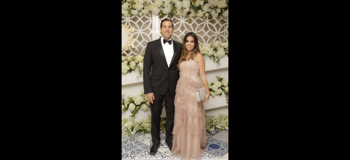 Menzel Amín y Melissa Benedetti.
