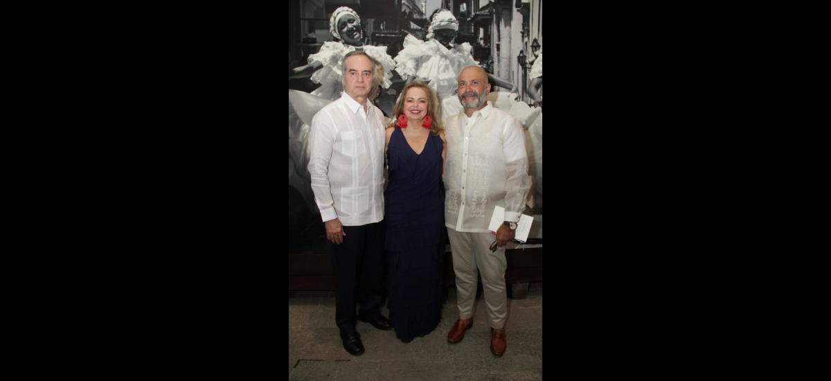 Óscar Gómez, Priscilla Cabrales y Jack Harb.//FOTOS: LUIS APARICIO - EL UNIVERSAL.