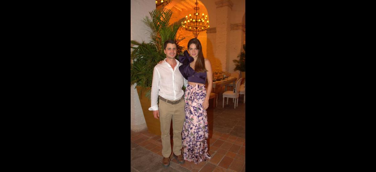 Tomás Uribe e Isabel Sofía Cabrales.